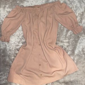 Off the shoulder dress